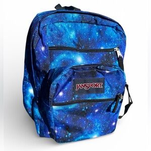 🌌 JanSport SuperBreak Backpack - Blue Galaxy / Cosmic Print